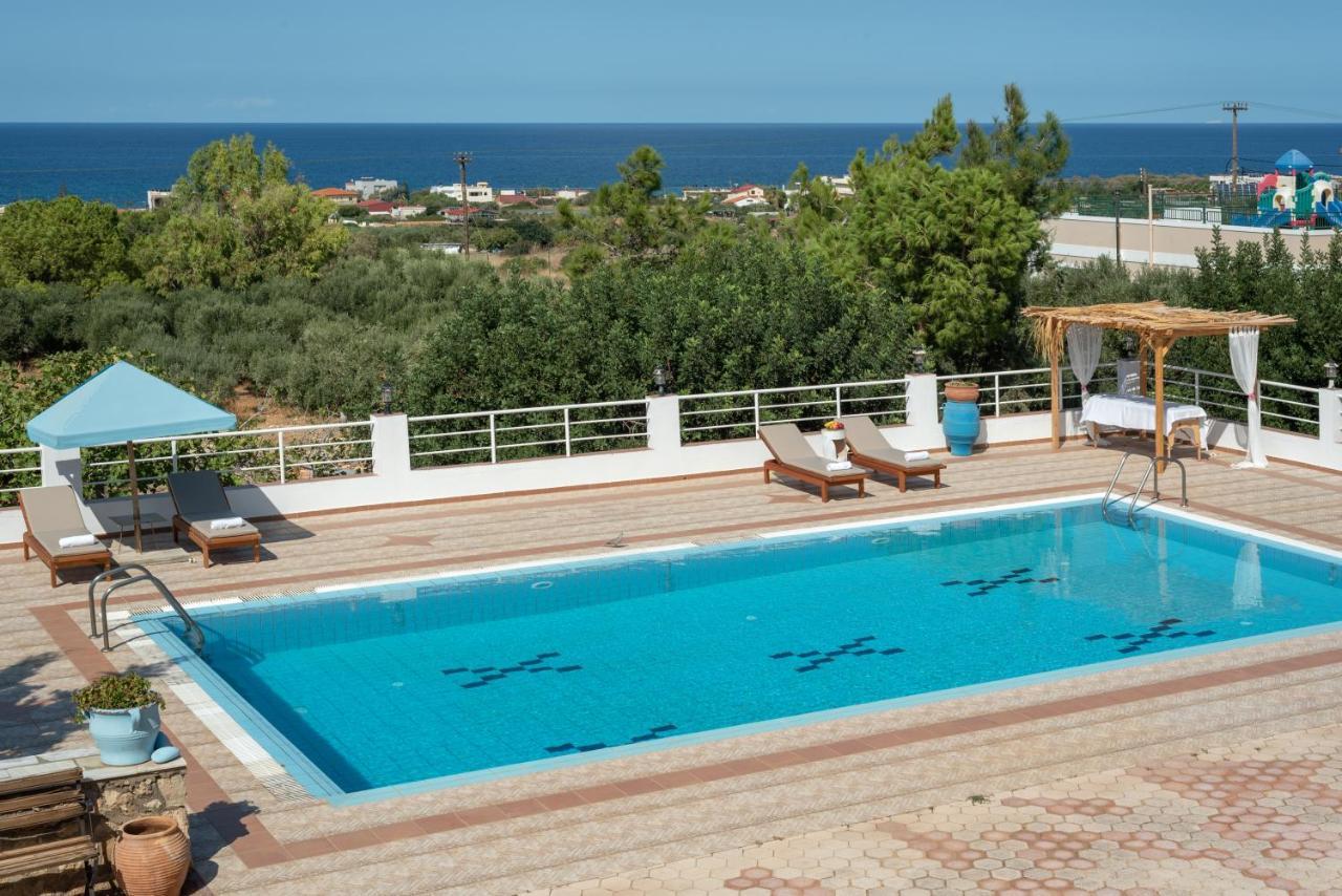 Aegean Apartments Khersónisos Eksteriør bilde