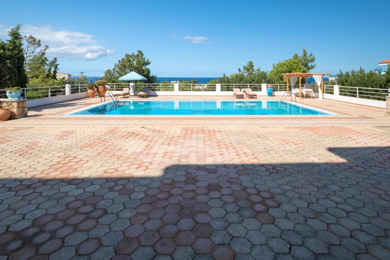 Aegean Apartments Khersónisos Eksteriør bilde
