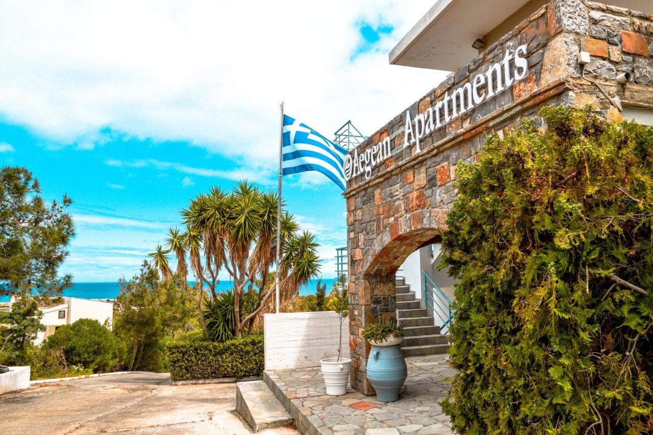 Aegean Apartments Khersónisos Eksteriør bilde