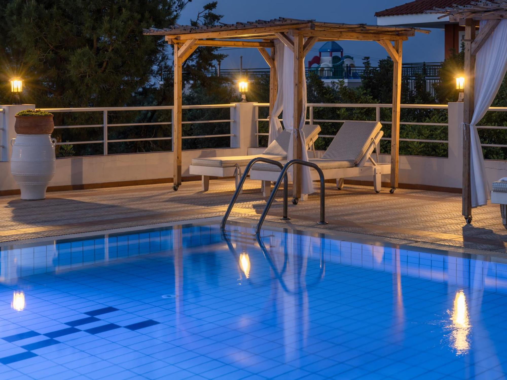 Aegean Apartments Khersónisos Eksteriør bilde