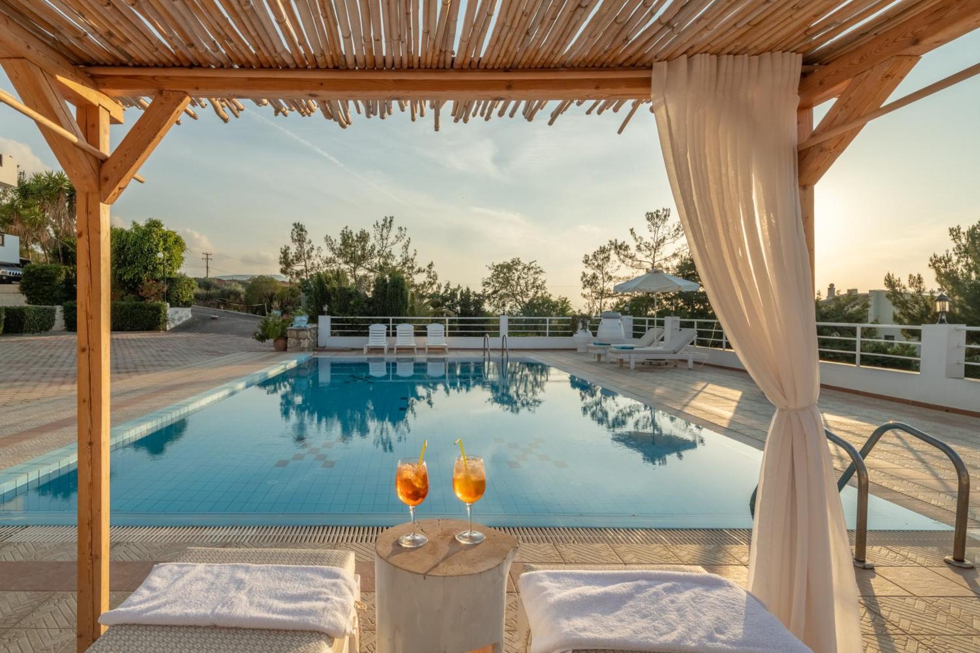 Aegean Apartments Khersónisos Eksteriør bilde